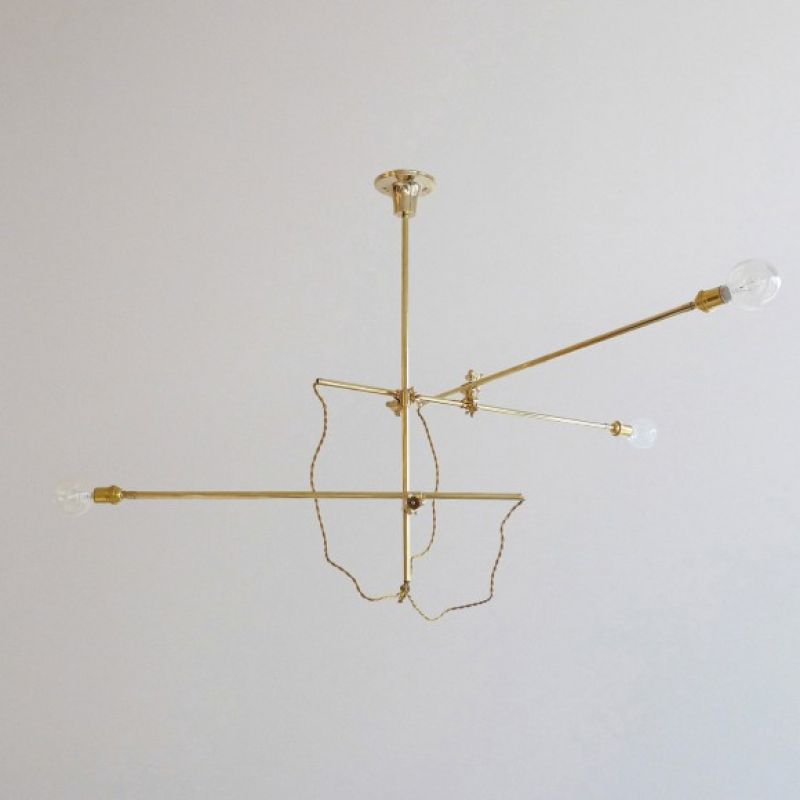 BRASS CHANDELIER