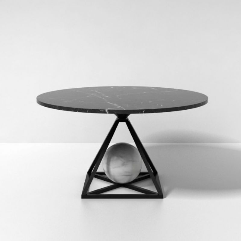 Marble Contrepoids Dining Table