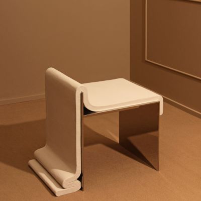 Concrete Melt Chair