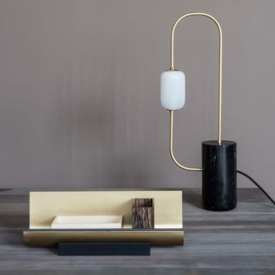 segment table lamp